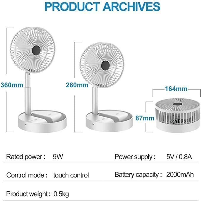 Zen Breeze - Portable Rechargeable Fan